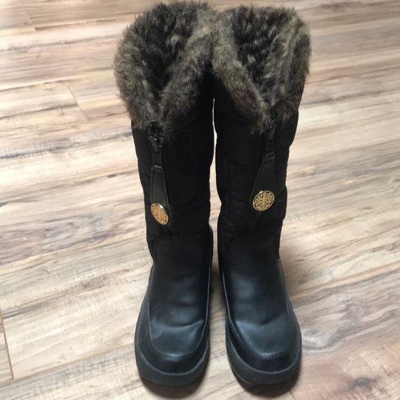 Juicy Couture Shoes - Juicy black wedge boots